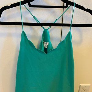 J. Crew Scallop Tank Top